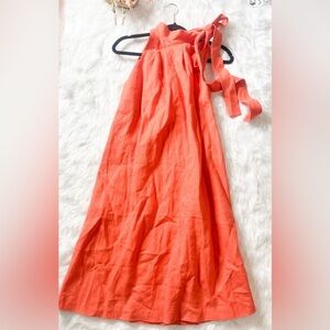 LOULOU LTD linen dress SUM MER medium NWOT